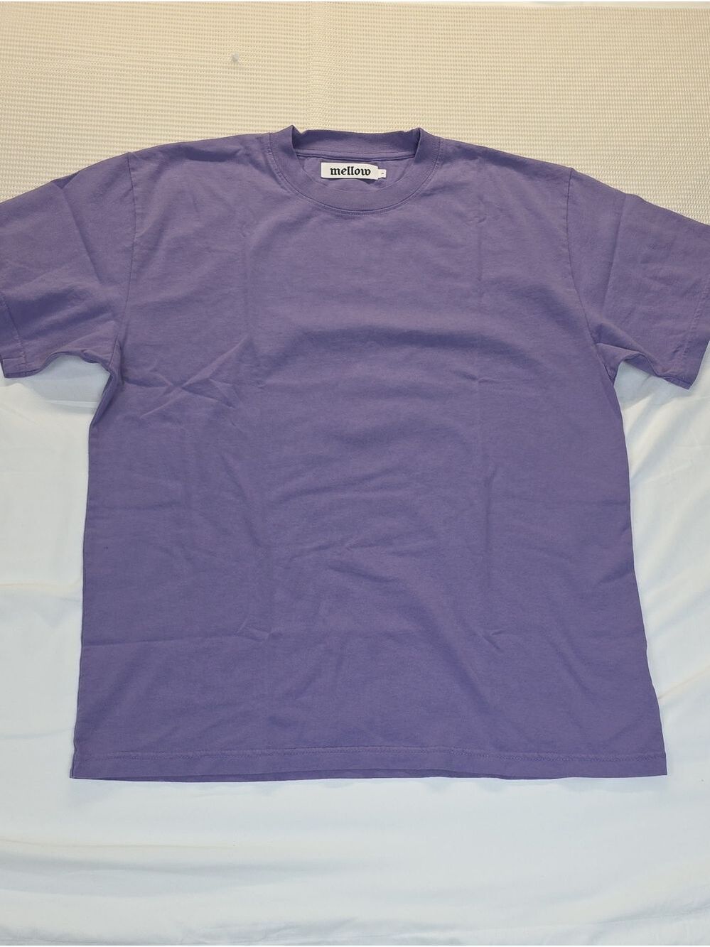 Mellow Men's Purple Crewneck T-Shirt Large